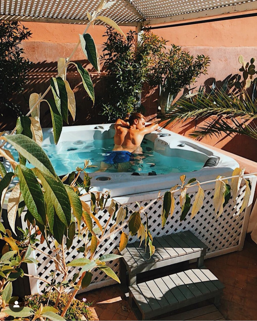 riad avec jacuzzi chauff  marrakech